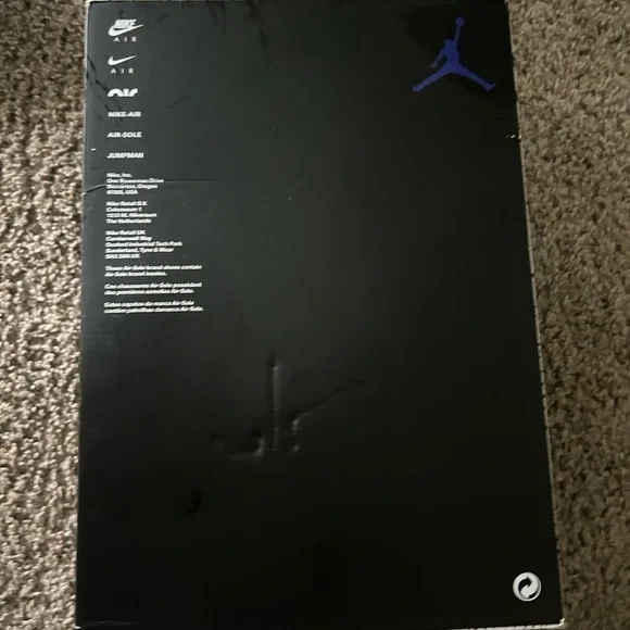 Jordan Retro White and Purple Sneakers - Picture 2 of 13